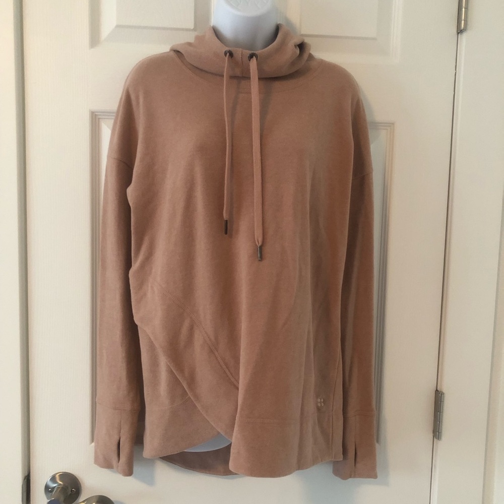 Women’s salmon pink Sweaty Betty hoodie
